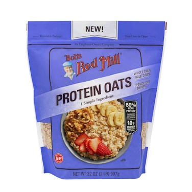 Bob's Red Mill Gluten-Free Protein Rolled Oats, 907g