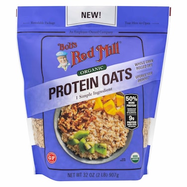 Bob's Red Mill Organic Protein Rolled Oats, 907g