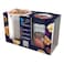 London Dairy Double Chocolate Ice Cream Tub and Double Chocolate Cookies, 500ml+200g
