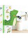 3D Cartoon Growth Chart Removable Height Measurement Wall Ruler (Dinosaur)