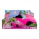 Barbie Glam Doll Convertible Vehicle Car Toy Bright Pink