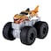 Hot Wheels Monster Trucks Roarin' Wreckers Tiger Shark Lights and Sounds Vehicle Toy