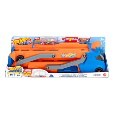 Hot Wheels City Hauler Speed Track Transporter 70cm