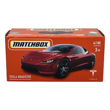 Matchbox Tesla Roadster Diecast Model Car Toy Single Box