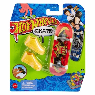 Hot Wheels Mini Finger Skateboard with Shoes