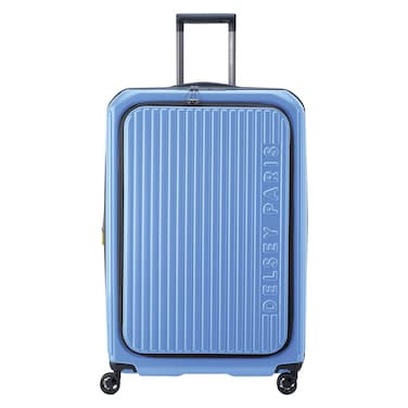 Delsey Paris Securitime Luggage Hard Trolley Blue 77cm