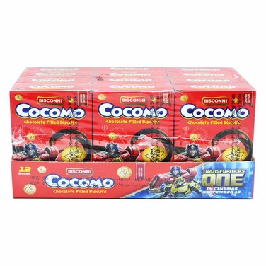Bisconni Cocomo Chocolate Filled Biscuits, 16g Pack of 12