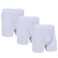 Men John Gladstone Shorty, JGS-12, White, S, Pack of 3