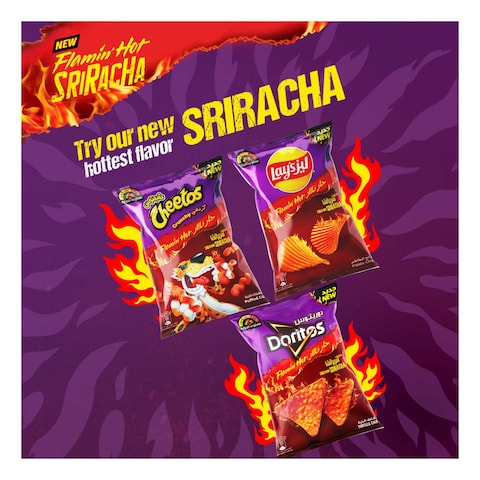 Lay&#39;s Flamin&#39; Hot Potato Chips Spicy and Crunchy 45g