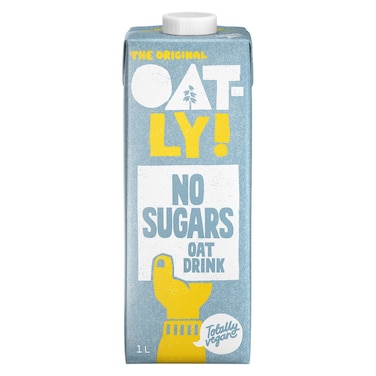 Oatly No Sugars Oat Drink Original, 1L
