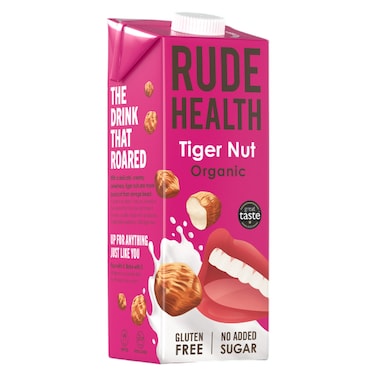 Rude Health Organic Dairy Free Tiger Nut Drink Gluten Free 1L