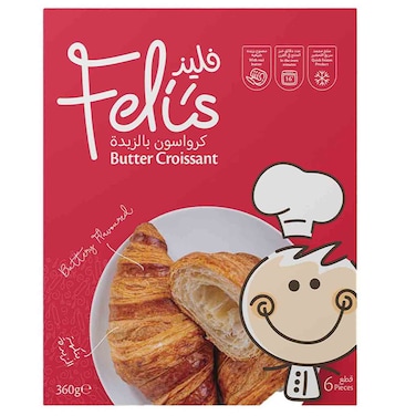 Felis Kitchen Butter Croissant, 360g