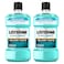 Listerine Zero Alcohol Milder Taste Mouthwash Cool Mint 250ml Pack of 2