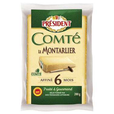 President Comte Le Montarlier Cheese, 200g
