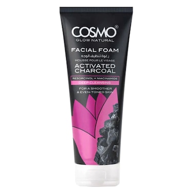 Cosmo Activated Charcoal Facial Foam 100g