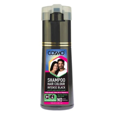Cosmo Shampoo Hair Colour Intense Black 180ml