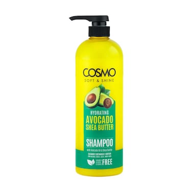 Cosmo Soft and Shine Avocado and Shea Butter Shampoo, 1L