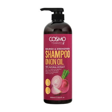 كوزمو شامبو زيت البصل للتغذية وتقوية الشعر 1000 ملل