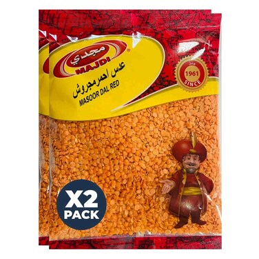 Majdi Masoor Dal Red 800g Pack of 2