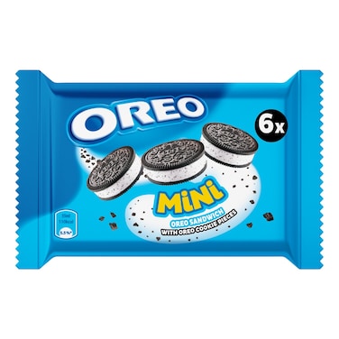 Oreo Sandwich Mini Ice Cream, 55ml Pack of 6