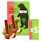 Bear Strawberry and Apple Flavour Fruit Splits Snack, 20g Pack of 5