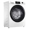 Haier Front Load Washer HW70-BP12929A, 7 kg, Smart Dual Spray, 1200 rpm, Stainless Steel, White