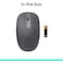 Logitech M196 Bluetooth Wireless Mouse, Graphite