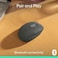 Logitech M196 Bluetooth Wireless Mouse, Graphite