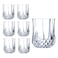Glass Tumbler Set 240ml 6 PCS