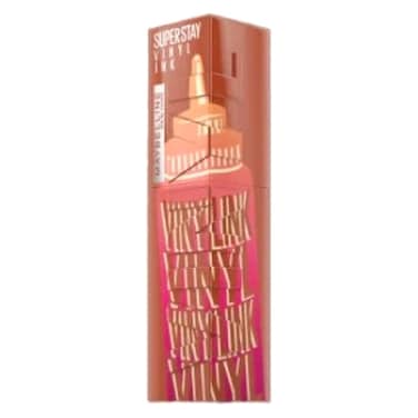 Maybelline Super Stay Vinyl Ink Lip Gloss, 185 Caramel