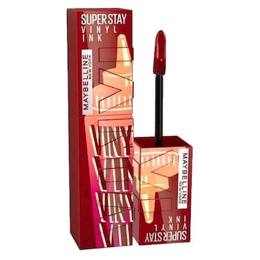 Maybelline Super Stay Vinyl Ink Lip Gloss, 210 Pomodoro