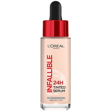 L'Oreal Paris True Match Nude Hyaluronic Plumping Tinted Serum Foundation 0.5-2 Very Light 30ml