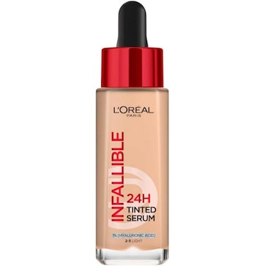 L'Oreal Paris 24H Infaillible Tinted Serum Foundation Shade Light 2-3