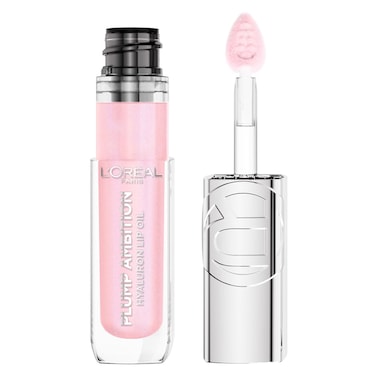 L'Oreal Paris Plump Ambition Hyaluron Lip Oil, 101 Cristal Clear