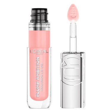 L'Oreal Paris Plump Ambition Hyaluron Lip Oil, 201 Milky Nu