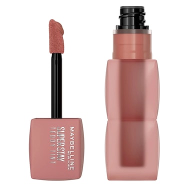 Maybelline New York Super Stay Teddy Tint Velvet Matte Liquid Lipstick, 15 Skinnydip