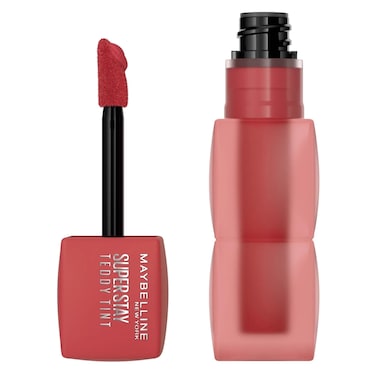 Maybelline New York Super Stay Teddy Tint Velvet Matte Liquid Lipstick, 30 Coquettish