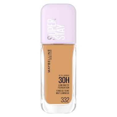 Maybelline New York Super Stay 30H Lumi Matte Foundation, Shade 332