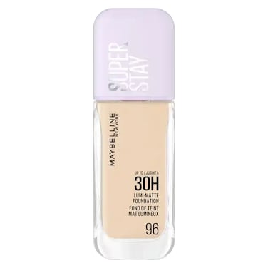 Maybelline New York Super Stay 30H Lumi Matte Foundation, Shade 96