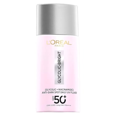 L'Oreal Paris Glycolic-Bright Anti-Dark Spot Daily UV Fluid SPF50 50ml