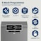 Beko Freestanding Dishwasher 14 Place Settings,6 Programmes,2 Racks,A++ Energy Rating,10 Years Warranty on ProSmart Inverter Motor,&lrm;BDFN36422SQ(Silver