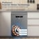Beko Freestanding Dishwasher 14 Place Settings,6 Programmes,2 Racks,A++ Energy Rating,10 Years Warranty on ProSmart Inverter Motor,&lrm;BDFN36422SQ(Silver