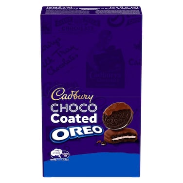 Cadbury Chocolate Coated Oreo Biscuit, 31.3g Pack of 9