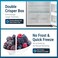 Daewoo Top Mount Refrigerator , Smart Inverter Refrigerator with 650L Capacity No Frost Fridge with Digital Display, Advanced Cooling Zone, Stainless Steel Design , FR,921VSIN , 1 Year Warranty