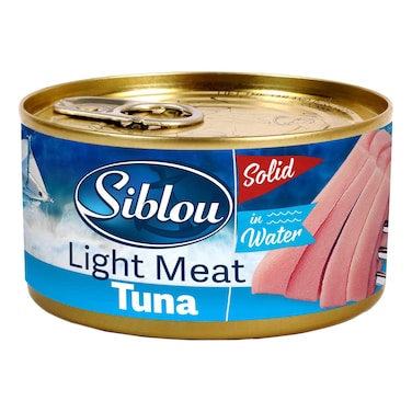 سيبلو لحم تونة خفيف صلب في الماء، 160 غرام