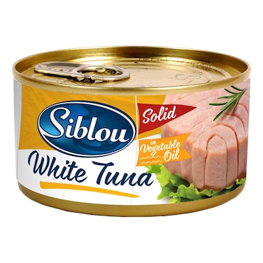 Siblou Solid White Tuna in Vegetable Oil, 170g
