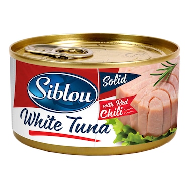 Siblou Solid White Tuna with Red Chili, 170g
