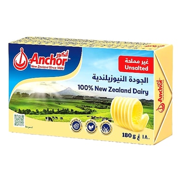أنكور زبدة غير مملحة 180 غرام