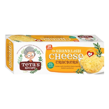 Teta's Recipe The Shanklish Cheese Crackers, 90g