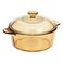 Visions Glass Saucepan and Versa Pot with Lid 4 PCS